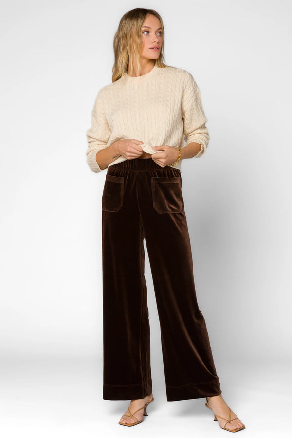 Velvet Heart Bates Velvet Brown Pants