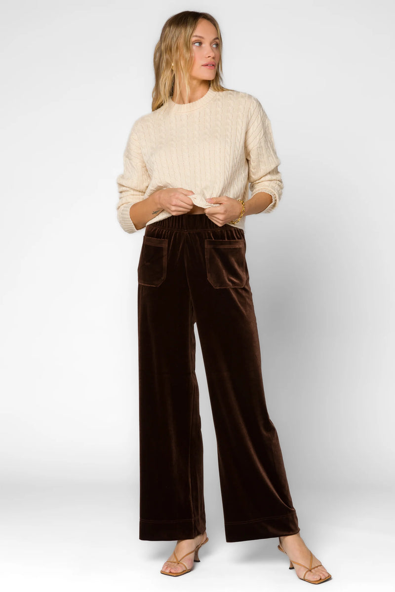 Velvet Heart Bates Velvet Brown Pants