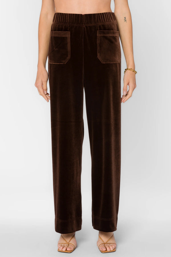 Velvet Heart Bates Velvet Brown Pants