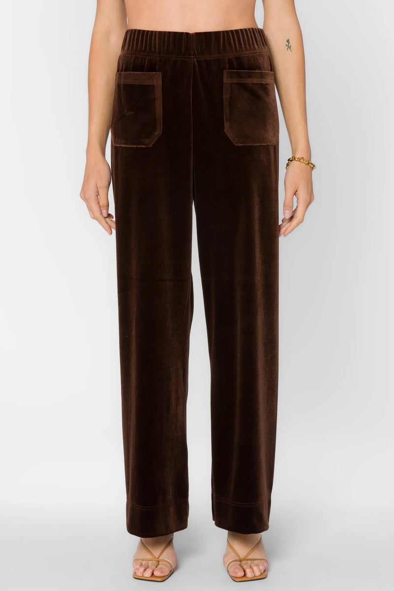Velvet Heart Bates Velvet Brown Pants
