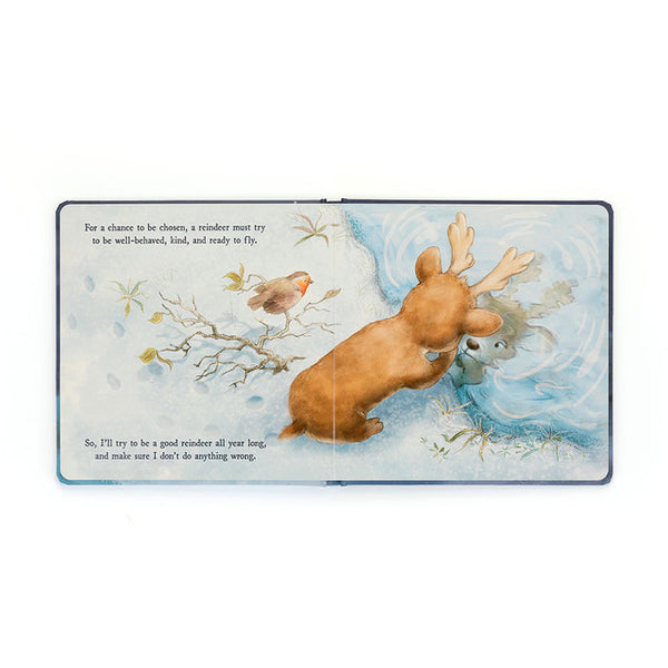 JELLYCAT Mitzi Reindeer's Dream Book