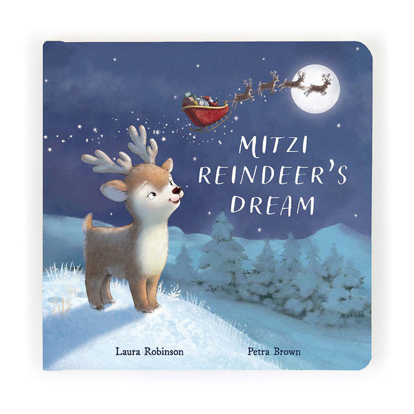 JELLYCAT Mitzi Reindeer's Dream Book