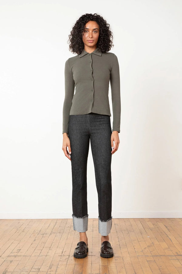 AVENUE MONTAIGNE BONNIE Black Denim