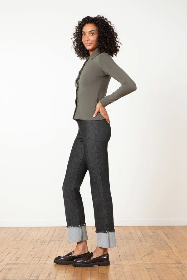 AVENUE MONTAIGNE BONNIE Black Denim