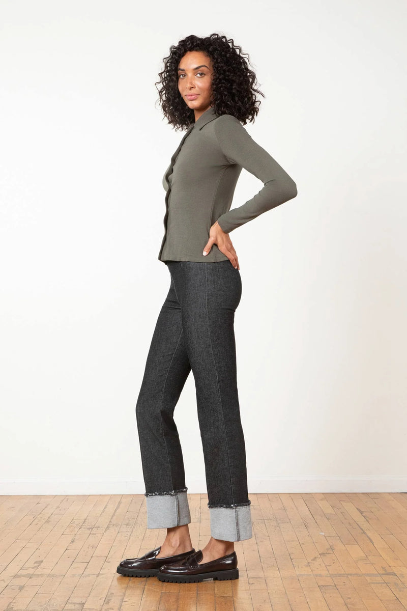 AVENUE MONTAIGNE BONNIE Black Denim