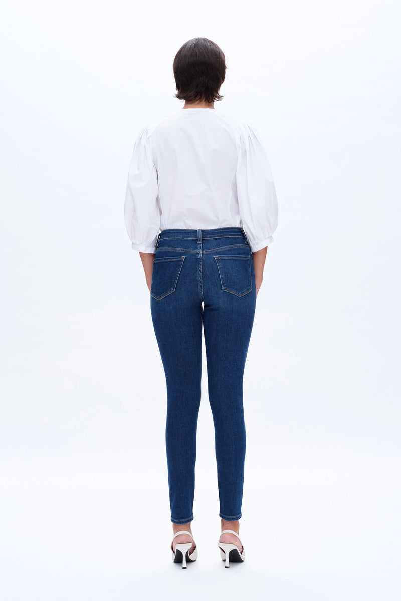 Emily Mid Rise Skinny Denim Jeans