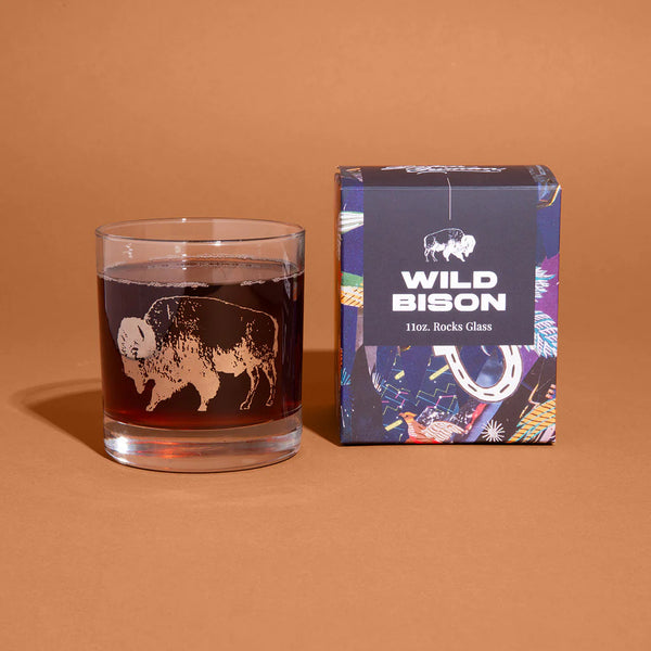 DOLAN GEIMAN ROCKS WILD BISON GLASS