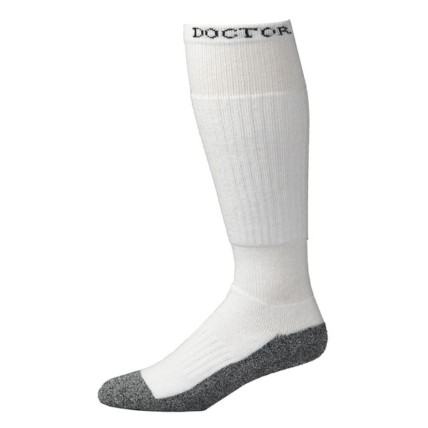 BOOT DOCTOR MENS OTC FULL CUSTION 2 PACK WHITE