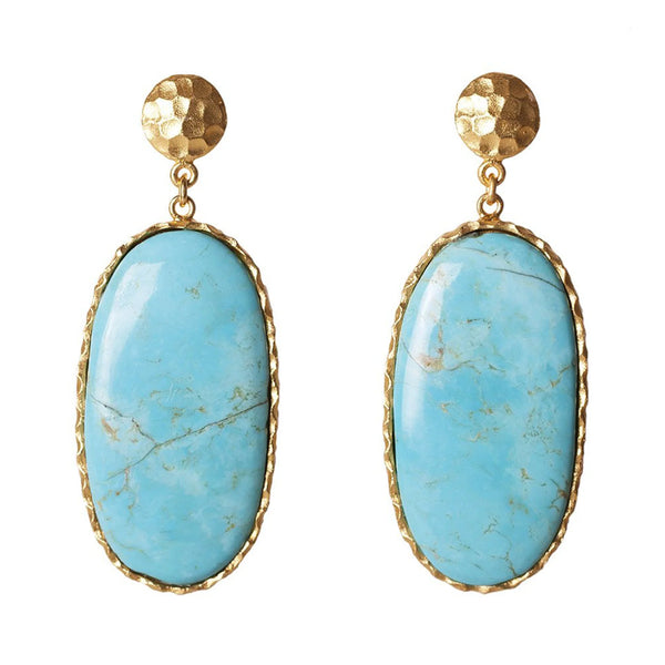 CHRISTINA GREENE Large Drop Earrings