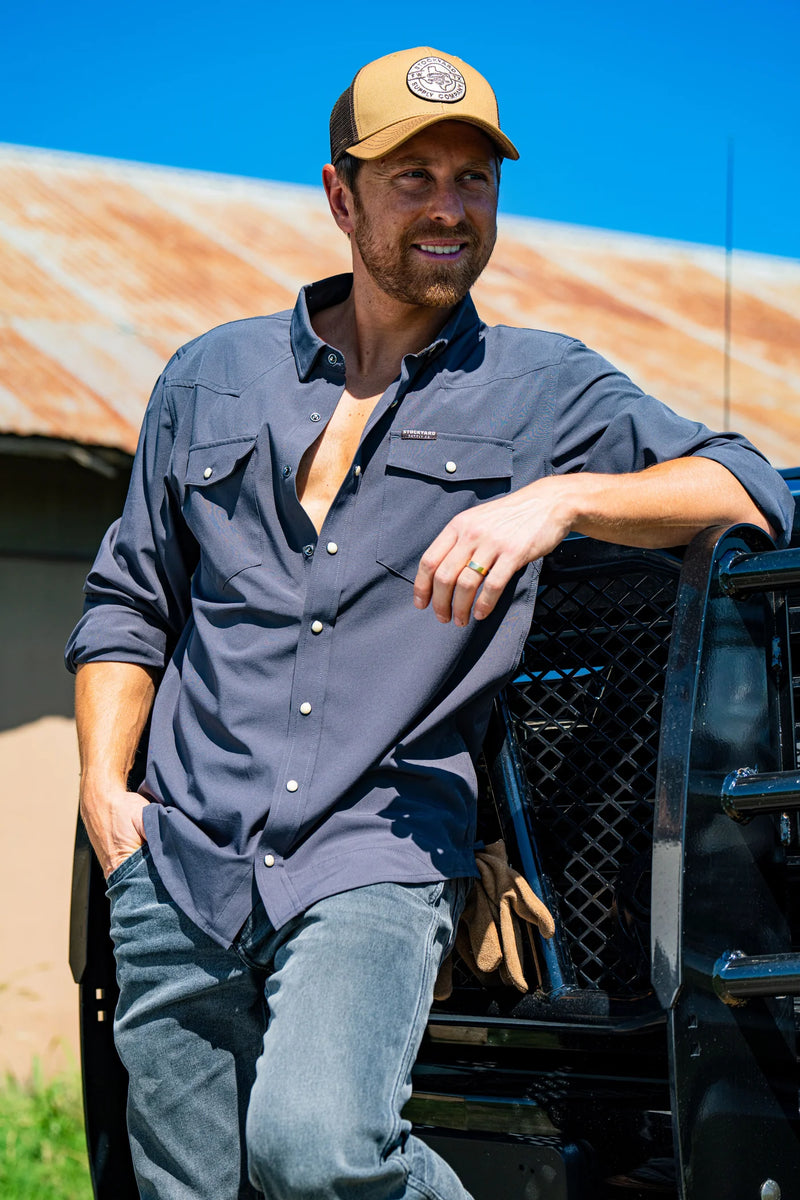 Stockyard Supply Co. The Outlaw Long Sleeve Shirt 