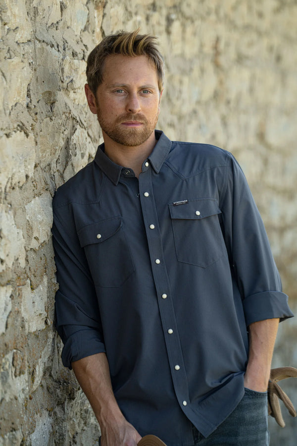 Stockyard Supply Co. The Outlaw Long Sleeve Shirt 