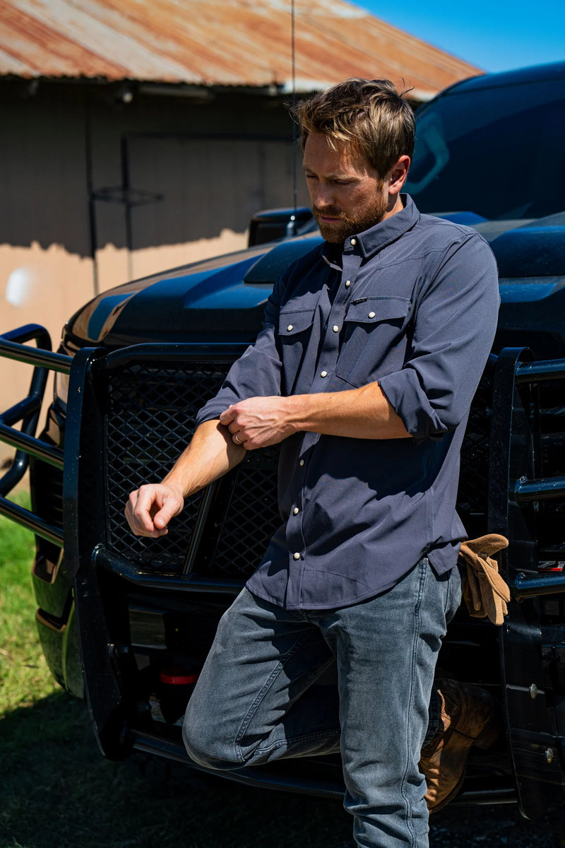 Stockyard Supply Co. The Outlaw Long Sleeve Shirt 