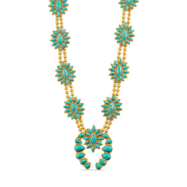 Christina Greene Desert Squash Blossom Necklace
