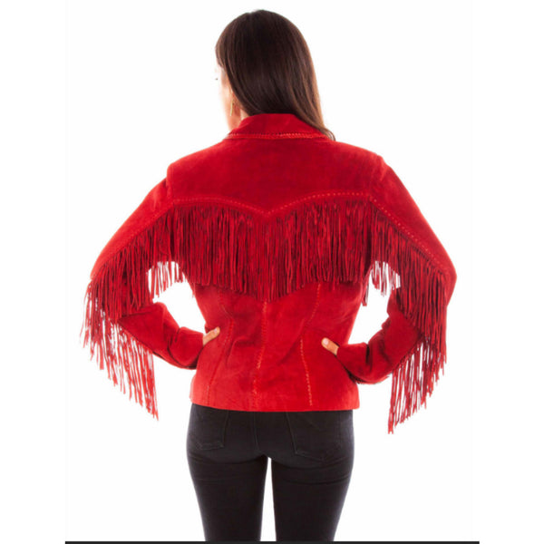 SCULLY WOMEN'S SHORT FRINGE JACKET