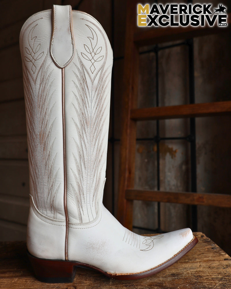 OLD GRINGO WOMEN'S EMMER 15" BOOT- white