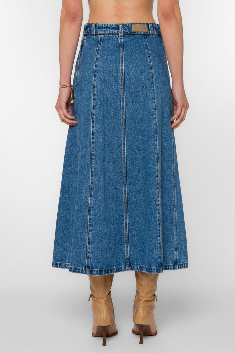 Velvet Heart Dallas Blue Skirt