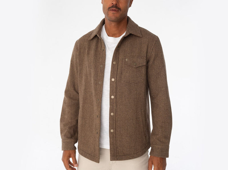 Criquet Herringbone Shacket