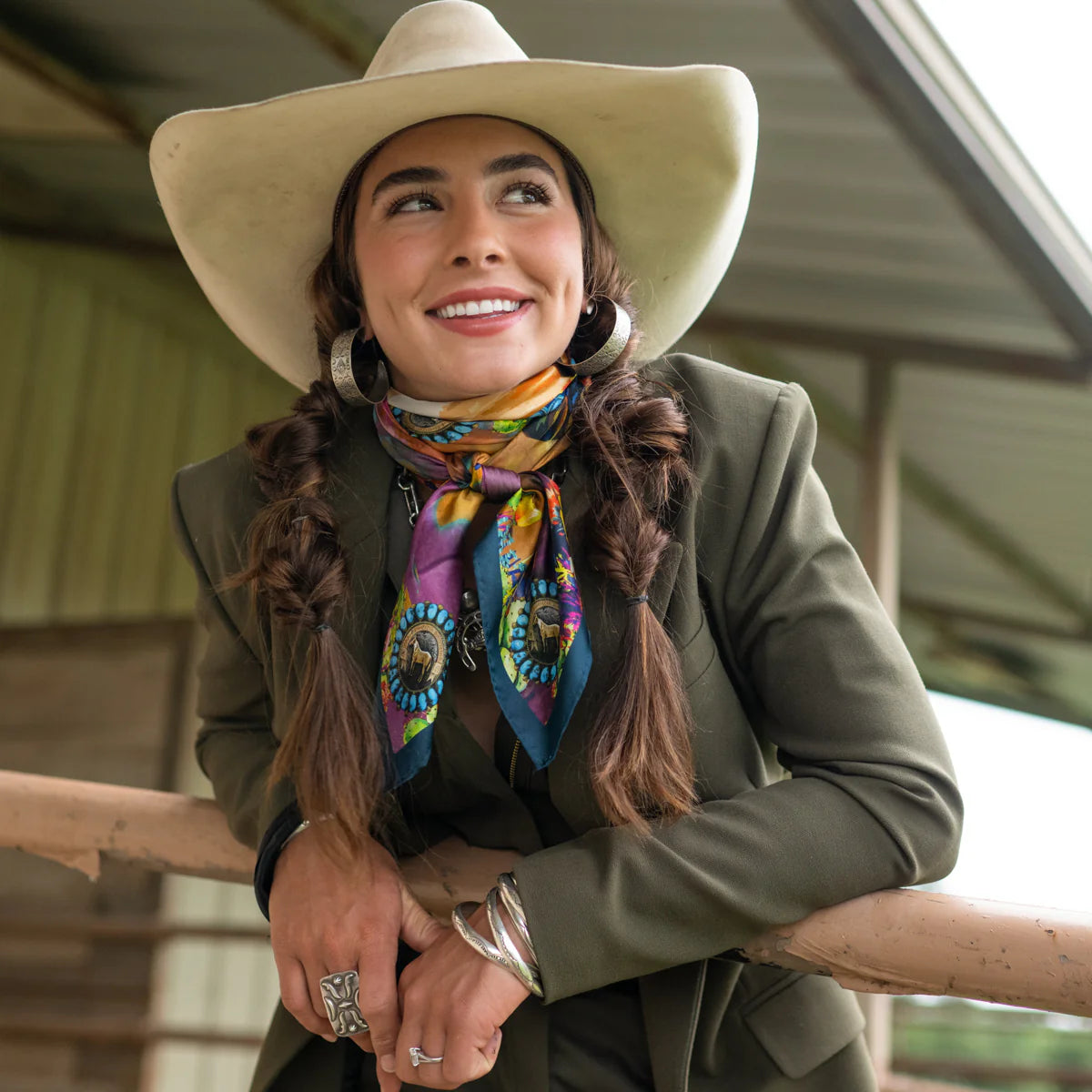 Queen Of Rodeo Shorty Scarf – Maverick Fine Western Wear