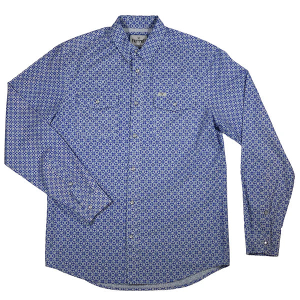 Ferrell The Chase - Long Sleeve Snap Shirt