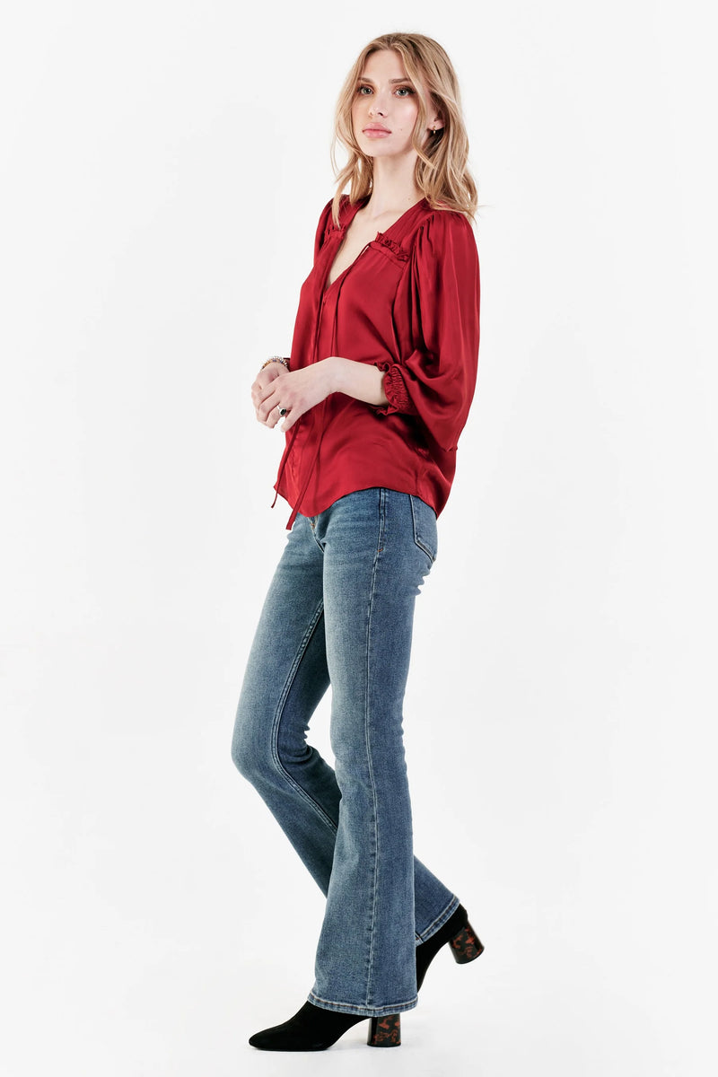 DEAR JOHN AMELIA RUCHED TOP
