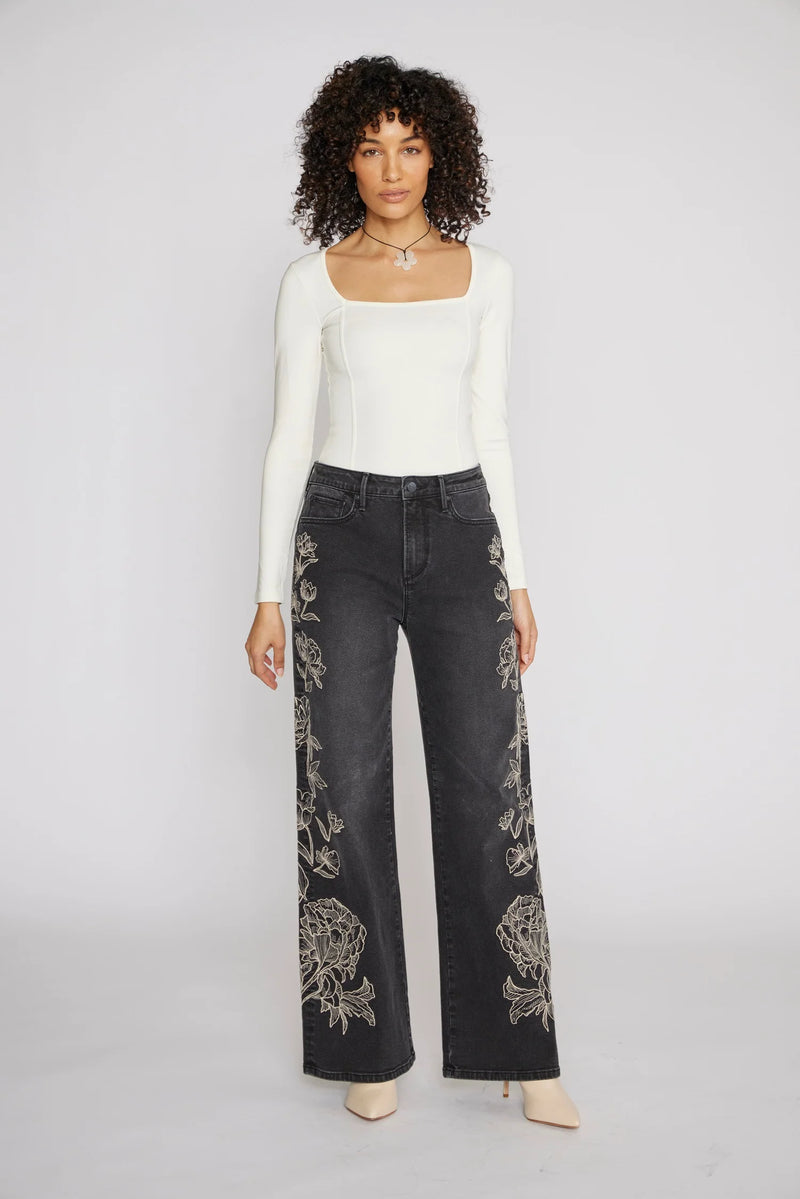 Driftwood Charlee Wide Leg - Etched