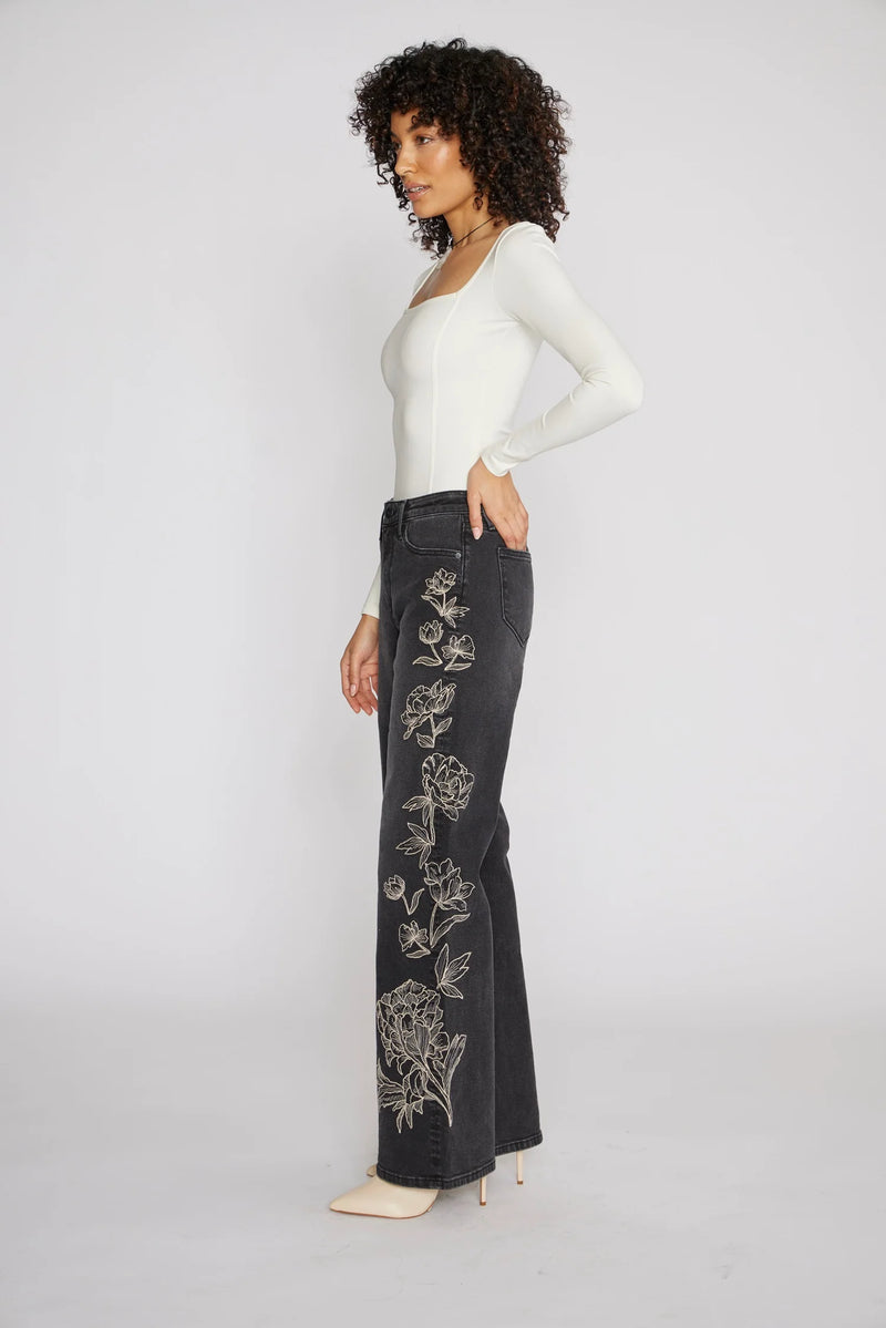 Driftwood Charlee Wide Leg - Etched