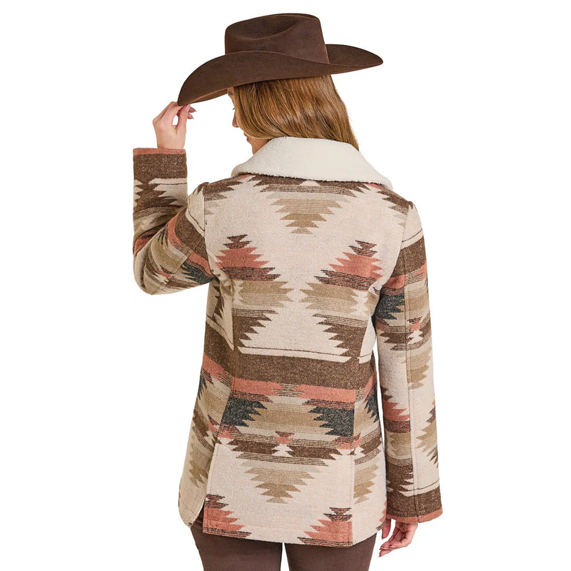 Panhandle Brown Aztec Coat