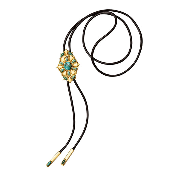 Christina Greene Desert Ridge Turquoise Bolo Tie