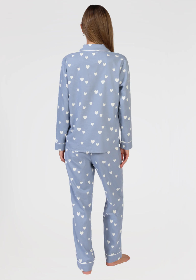 DYLAN SCATTERED HEART PJ SET