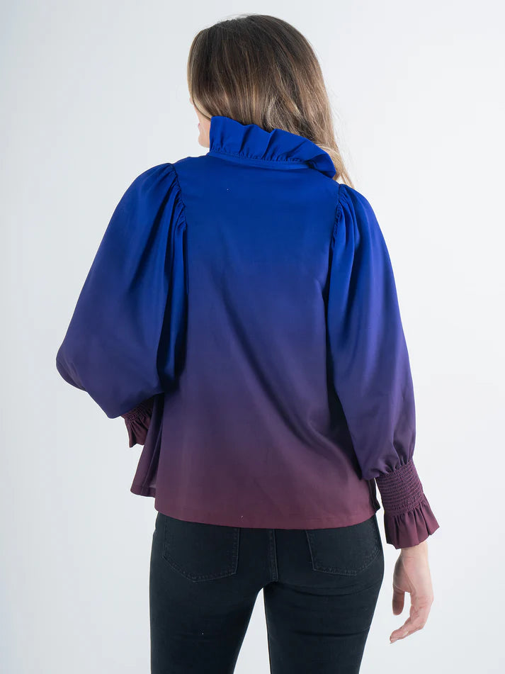 EMILY MCCARTHY Charlotte Top - Midnight Ombre