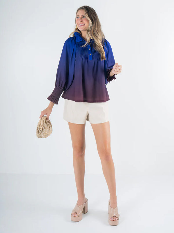 EMILY MCCARTHY Charlotte Top - Midnight Ombre