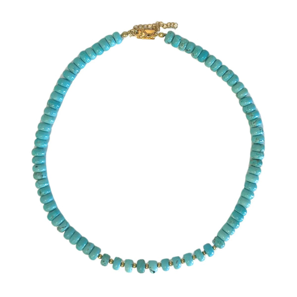 Christina Greene Enduring Stone Turquoise Beaded Necklace