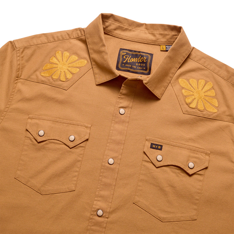 HOWLER Crosscut Deluxe Snapshirt