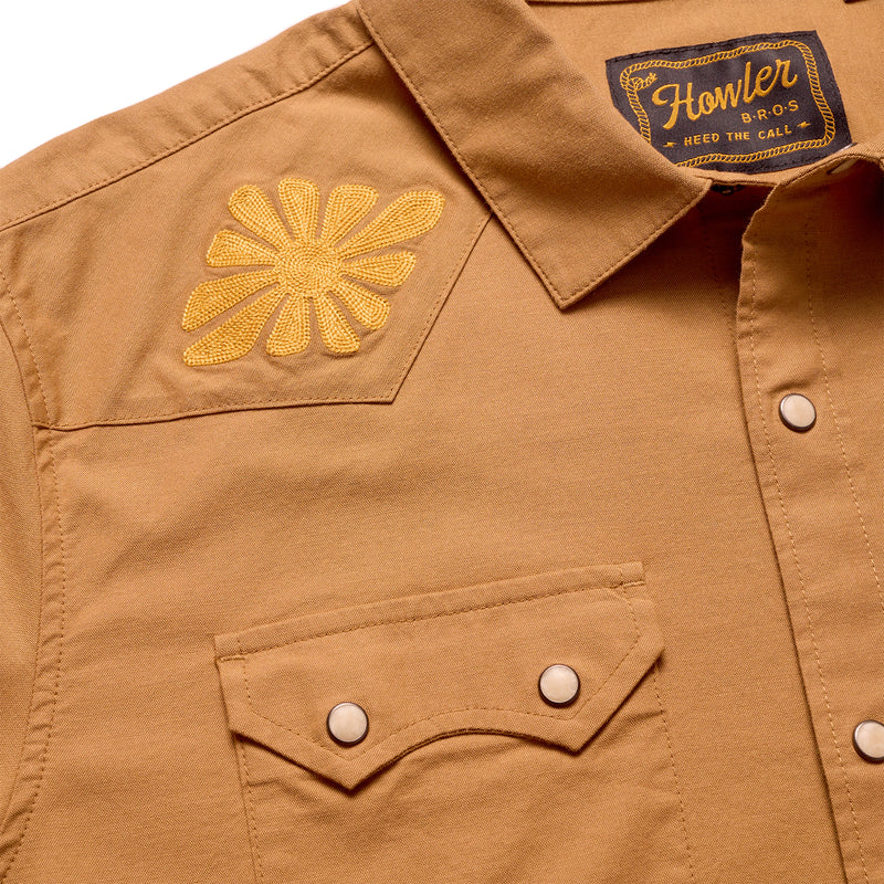 HOWLER Crosscut Deluxe Snapshirt