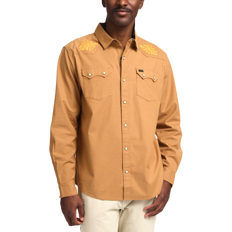 HOWLER Crosscut Deluxe Snapshirt