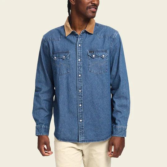 Howler Dust Up Denim Snapshirt