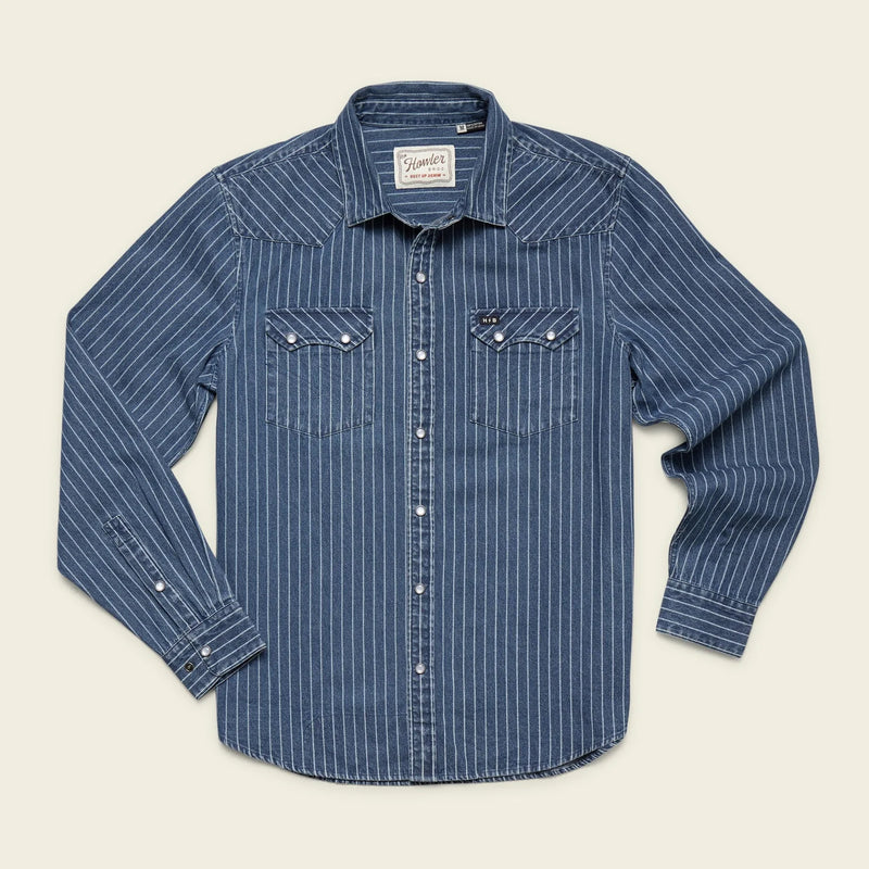Howler Dust Up Denim Snapshirt