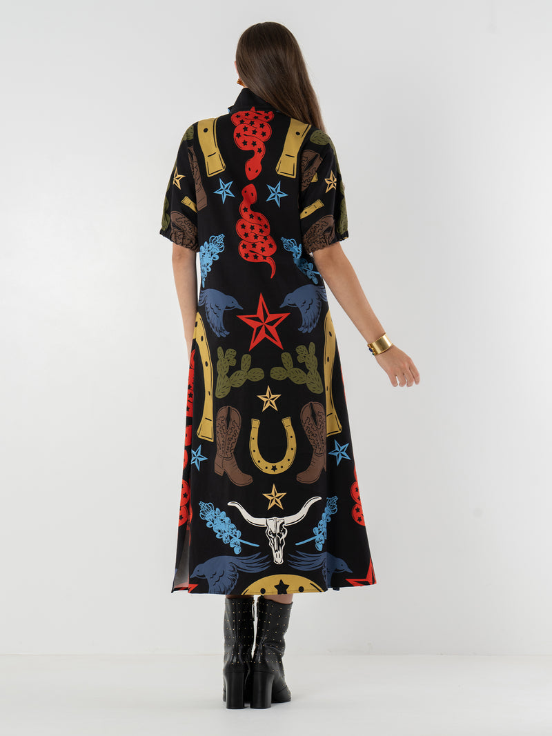 Emily McCarthy Poppy Lonestar Maxi Dress