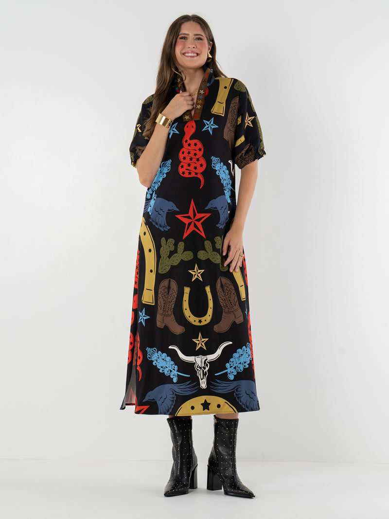 Emily McCarthy Poppy Lonestar Maxi Dress