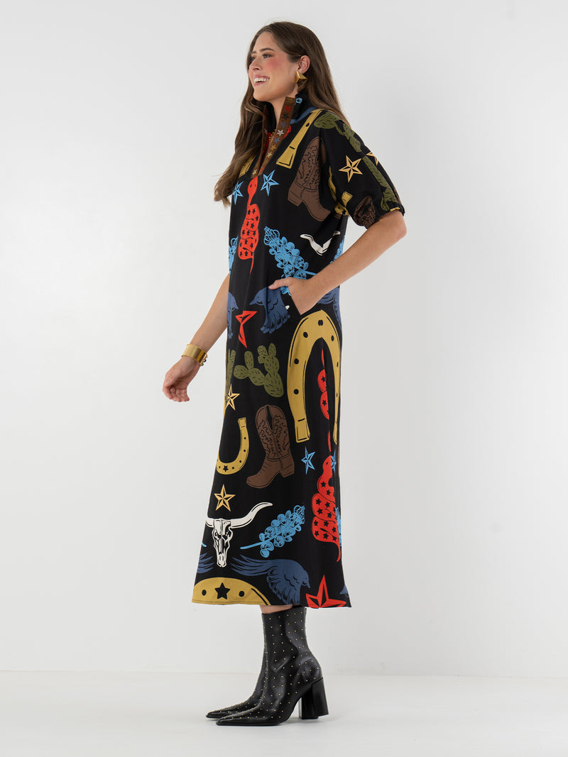 Emily McCarthy Poppy Lonestar Maxi Dress