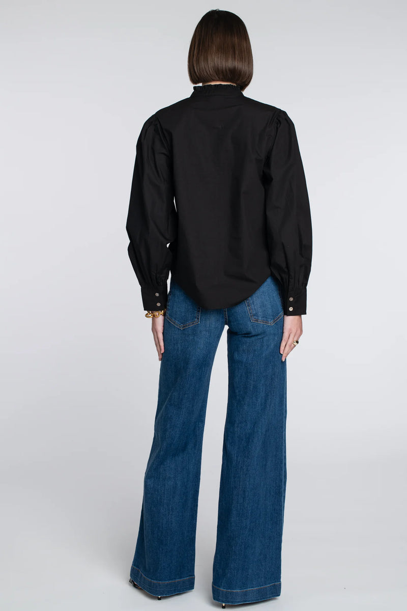 ELIZABETH JAMES THE LABEL CHLOE BLOUSE 