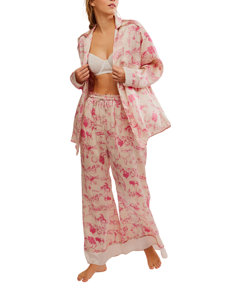 FREE PEOPLE DREAMY DAYS PJ SET