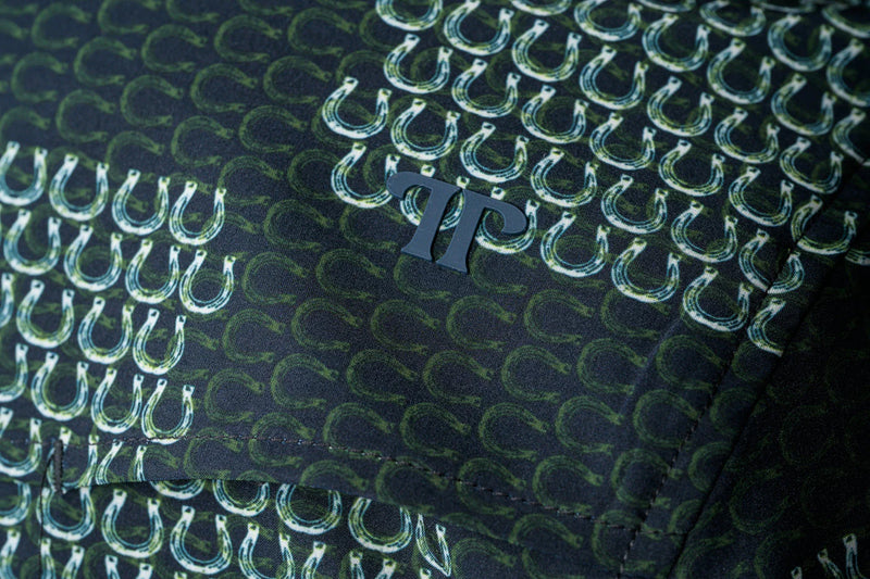 Ferrell The Dallas - Green Short Sleeve Snap