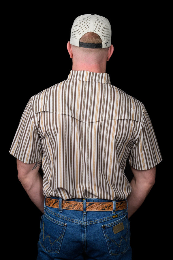 Ferrell The Wyatt - Green Short Sleeve Snap