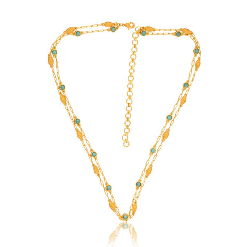 Christina Greene Flights of Fancy Hat Band - Turquoise