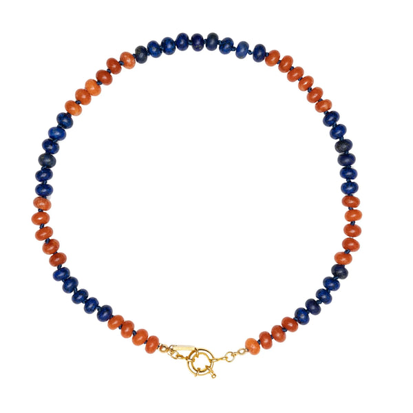 Christina Greene Game Day Beaded Knotted Necklace