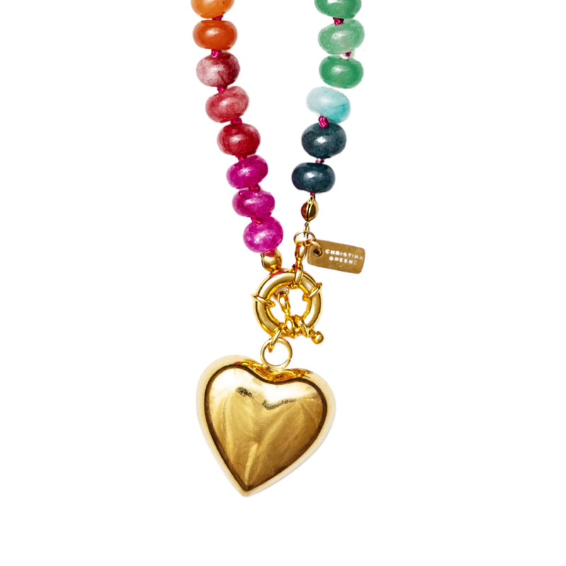 Christina Greene Gold Heart Pendant