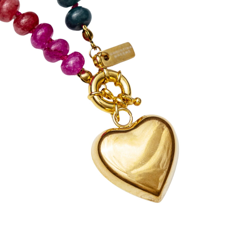 Christina Greene Gold Heart Pendant