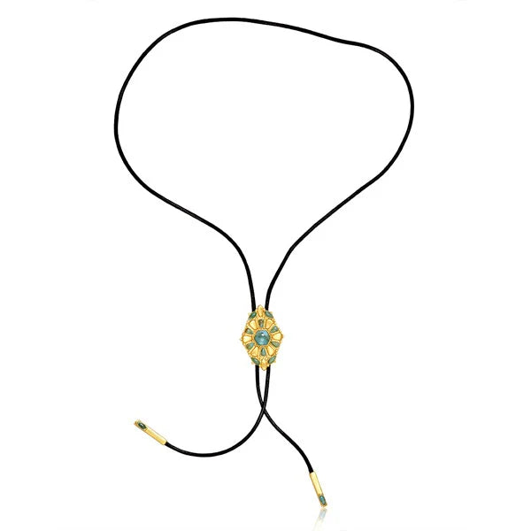 Christina Greene Desert Ridge Turquoise Bolo Tie