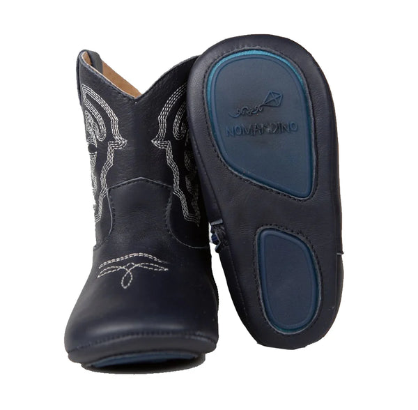 Nomandino Baby's Plano Navy Blue Boot